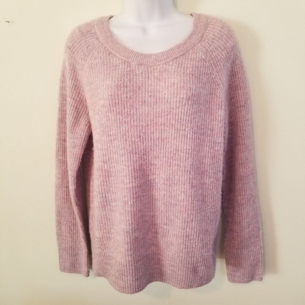 Kut from the Kloth S Pink‎ Purple Pullover Sweater Knit Cozy Layers Winter RAINA - Picture 4 of 7